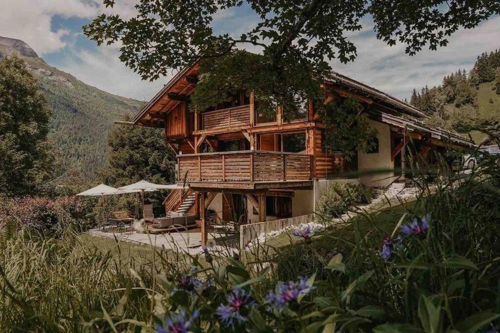 Superbe Chalet Les Contamines-Montjoie Esterno foto