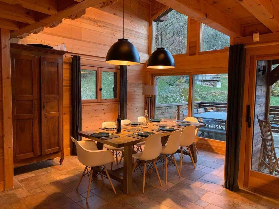 Superbe Chalet Les Contamines-Montjoie Esterno foto