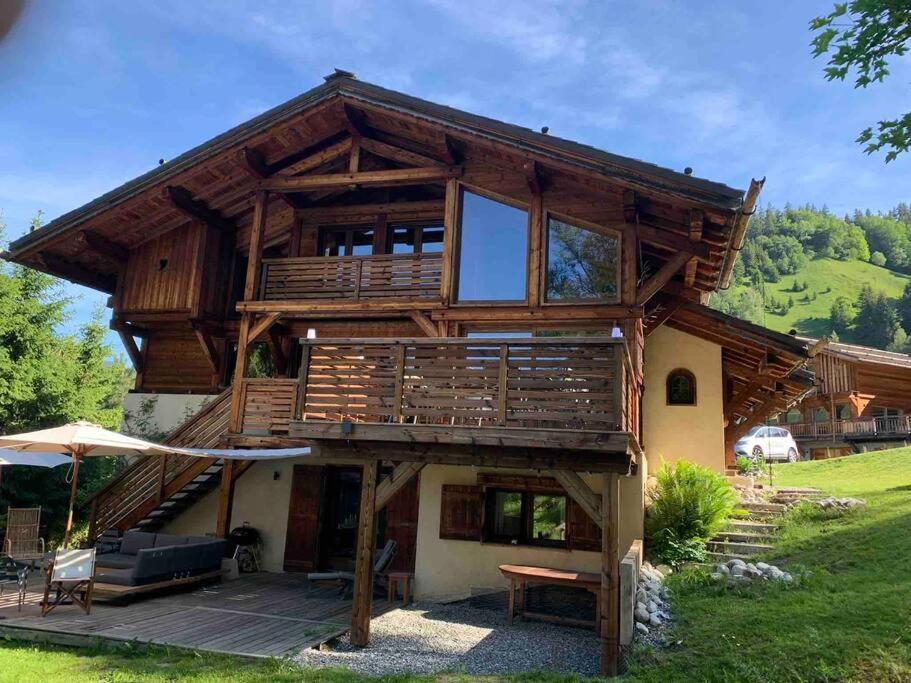 Superbe Chalet Les Contamines-Montjoie Esterno foto