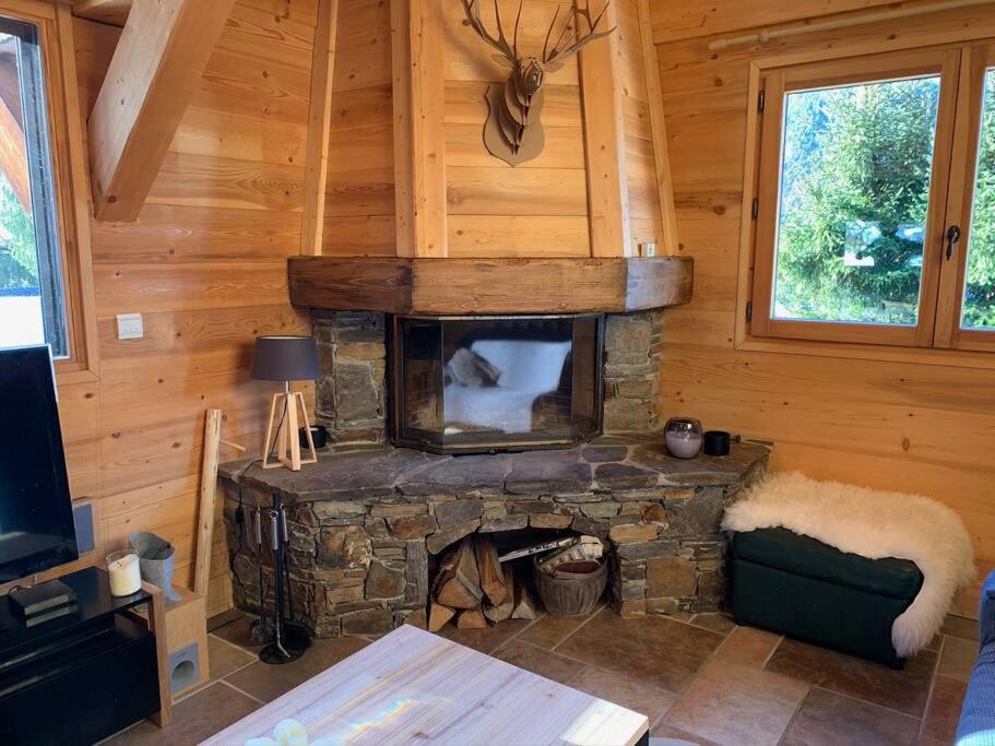 Superbe Chalet Les Contamines-Montjoie Esterno foto