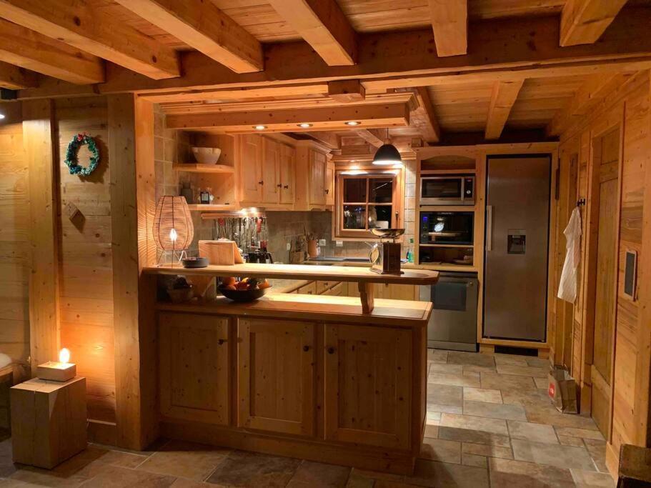 Superbe Chalet Les Contamines-Montjoie Esterno foto