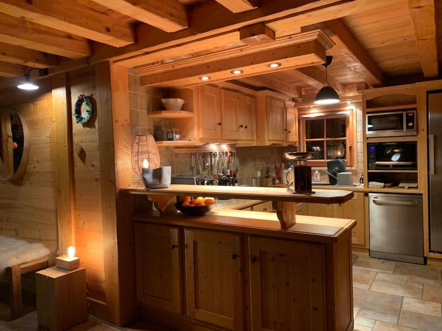 Superbe Chalet Les Contamines-Montjoie Esterno foto